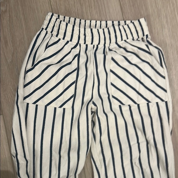 Zara Kids Striped Sweatpants - White and Black - Picture 2 of 4